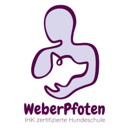 Logo - WeberPfoten - IHK zertifizierte mobile Hundeschule - Hundeerziehung & Verhaltensberatung - in der Nähe